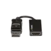 Picture of Startech.Com Displayport To Hdmi Adapter - 4K 60Hz Active Dp 1.4 To Hdmi 2.0 Video Converter - Dp To Hdmi Monitor/Tv/Display Cable Adapter Dongle - Latching Dp Connector - Dp2hd4k60s