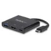 Picture of Startech.Com Usb-C Multiport Adapter with Hdmi - Usb 3.0 Port - 60W Pd - Black - CDP2HDUACP