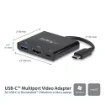 Picture of Startech.Com Usb-C Multiport Adapter with Hdmi - Usb 3.0 Port - 60W Pd - Black - CDP2HDUACP