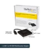 Picture of Startech.Com Usb-C Multiport Adapter with Hdmi - Usb 3.0 Port - 60W Pd - Black - CDP2HDUACP