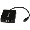 Picture of Startech.Com Usb-C To Dual Gigabit Ethernet Adapter with Usb (Type-A) Port - Us1gc301au2r