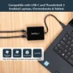 Picture of Startech.Com Usb-C To Dual Gigabit Ethernet Adapter with Usb (Type-A) Port - Us1gc301au2r
