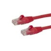 Picture of Startech.Com 7m CAT6 Ethernet Cable - Red Cat 6 Gigabit Ethernet Wire -650MHz 100W Poe RJ45 Utp Network/Patch Cord Snagless W/Strain Relief Fluke Tested/Wiring Is Ul Certified/Tia - N6patc7mrd