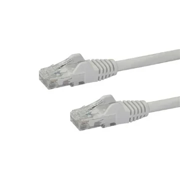 Picture of Startech.Com 10m CAT6 Ethernet Cable - White Cat 6 Gigabit Ethernet Wire -650MHz 100W Poe RJ45 Utp Network/Patch Cord Snagless W/Strain Relief Fluke Tested/Wiring Is Ul Certified/Tia - N6patc10mwh