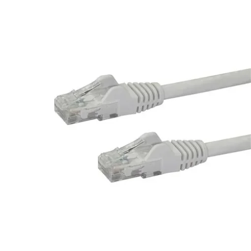 Picture of Startech.Com 10m CAT6 Ethernet Cable - White Cat 6 Gigabit Ethernet Wire -650MHz 100W Poe RJ45 Utp Network/Patch Cord Snagless W/Strain Relief Fluke Tested/Wiring Is Ul Certified/Tia - N6patc10mwh