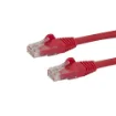 Picture of Startech.Com 10m CAT6 Ethernet Cable - Red Cat 6 Gigabit Ethernet Wire -650MHz 100W Poe RJ45 Utp Network/Patch Cord Snagless W/Strain Relief Fluke Tested/Wiring Is Ul Certified/Tia - N6patc10mrd