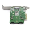 Picture of Startech.Com 3-Port M.2 Ssd (Ngff) Adapter Card - 1 X Pcie (Nvme) M.2, 2 X Sata Iii M.2 - Pcie 3.0 - Pexm2sat32n1