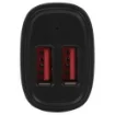 Picture of Startech.Com Dual-Port Usb Car Charger - 24W/4.8A - Black - USB2PCARBKS