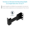Picture of Startech.Com Rail Depth Adapter Kit for Server Racks - 1U - RDA1U