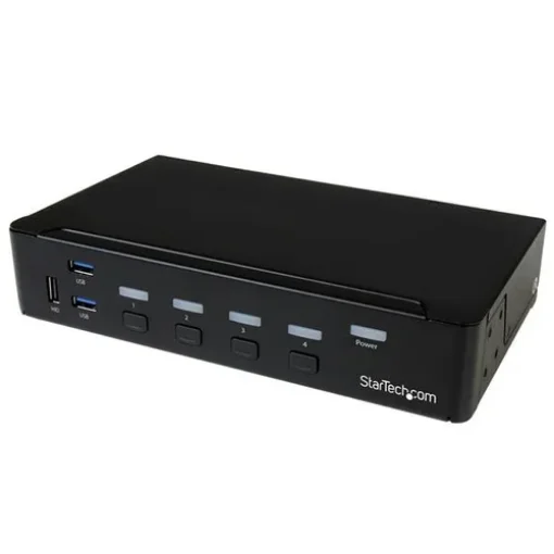 Picture of Startech.Com 4-Port Displayport Kvm Switch - Usb 3.0 - 4K 30Hz - Sv431dpu3a2
