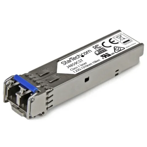Picture of Startech.Com Hp J4859C Compatible Sfp Transceiver Module - 1000BASE-LX~HPE J4859C Compatible Sfp Module - 1000BASE-LX - 1GbE Single Mode /Multi Mode Fiber Optic Transceiver - 1GE Gigabit Ethernet Sfp - Lc 10km - 1310nm - Ddm Hpe 1400, 1700, 1820 - J4859CST
