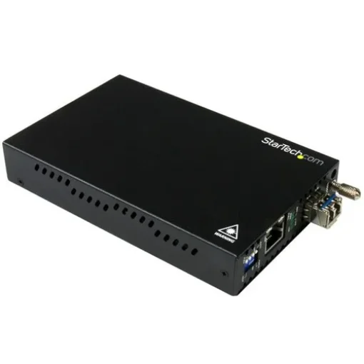 Picture of Startech.Com Gigabit Ethernet Copper-To-Fiber Media Converter - Sm Lc - 20 Km - Et91000sm20