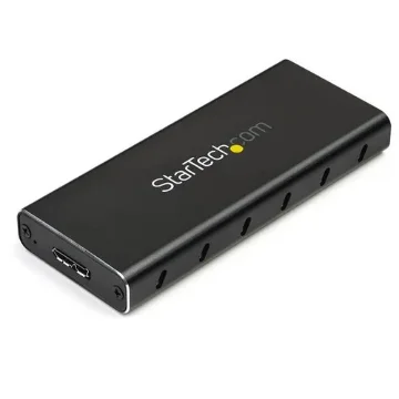 Picture of Startech.Com M.2 Ssd Enclosure for M.2 Sata Ssds - Usb 3.1 (10Gbps) with Usb-C Cable - Sm21bmu31c3