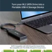 Picture of Startech.Com M.2 Ssd Enclosure for M.2 Sata Ssds - Usb 3.1 (10Gbps) with Usb-C Cable - Sm21bmu31c3