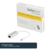 Picture of Startech.Com Usb-C To Gigabit Network Adapter - Silver - Us1gc30a