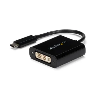 Picture of Startech.Com Usb C To Dvi Adapter - Black - 1920x1200 - Usb Type C Video Converter for Your Dvi D Display/Monitor/Projector - Upgraded Version Is CDP2DVIEC - CDP2DVI