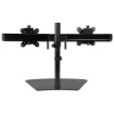 Picture of Startech.Com Dual-Monitor Stand - Horizontal - Black - Armbarduo