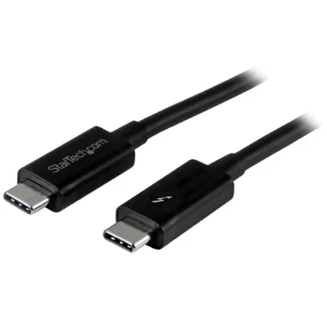 Picture of Startech.Com 1m Thunderbolt 3 (20Gbps) Usb-C Cable - Thunderbolt, Usb, and Displayport Compatible - Tblt3mm1m
