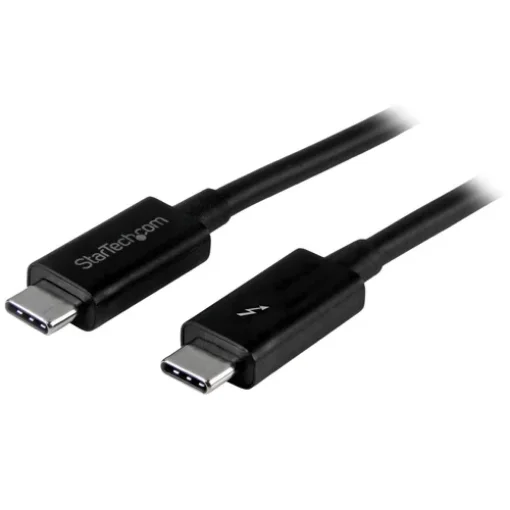 Picture of Startech.Com 1m Thunderbolt 3 (20Gbps) Usb-C Cable - Thunderbolt, Usb, and Displayport Compatible - Tblt3mm1m