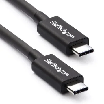 Picture of Startech.Com 2m Thunderbolt 3 (20Gbps) Usb-C Cable - Thunderbolt, Usb, and Displayport Compatible - Tblt3mm2m