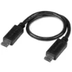 Picture of Startech.Com Usb Otg Cable - Micro Usb To Micro Usb - M/M - 8 In. - UUUSBOTG8IN