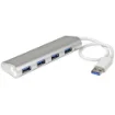 Picture of Startech.Com 4-Port Usb Hub, Usb a To 4x Usb-A Ports, Usb 5Gbps, Rugged Design, Bus-Powered, Portable Laptop Usb 3.0 Hub - ST43004UA