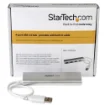 Picture of Startech.Com 4-Port Usb Hub, Usb a To 4x Usb-A Ports, Usb 5Gbps, Rugged Design, Bus-Powered, Portable Laptop Usb 3.0 Hub - ST43004UA