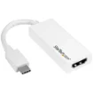 Picture of Startech.Com Usb-C To Hdmi Adapter with 4K 30Hz - White - CDP2HDW