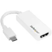 Picture of Startech.Com Usb-C To Hdmi Adapter with 4K 30Hz - White - CDP2HDW