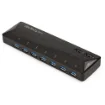 Picture of Startech.Com 7-Port Usb 3.0 Hub Plus Dedicated Charging Ports - 2 X 2.4A Ports~7-Port Usb 3.0 Hub (5Gbps) Plus Dedicated Charging Ports - 2 X 2.4A Ports - St93007u2c