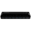 Picture of Startech.Com 10-Port Usb 3.0 Hub with Charge and Sync Ports - 2 X 1.5A Ports~10-Port Usb 3.0 Hub with Charge and Sync Ports - 5Gbps - 2 X 1.5A Ports - St103008u2c