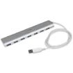 Picture of Startech.Com 7-Port Usb Hub, Usb a To 7x Usb-A Ports, Usb 5Gbps, Rugged Design, Bus or Self-Powered, Portable Laptop Usb 3.0 Hub Expansion with Power Supply - ST73007UA