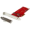 Picture of Startech.Com 2x M.2 Sata Ssd Controller Card - Pcie - Pex2m2
