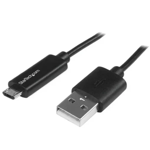 Picture of Startech.Com Micro-Usb Cable with Led Charging Light - M/M - 1m (3ft) - USBAUBL1M
