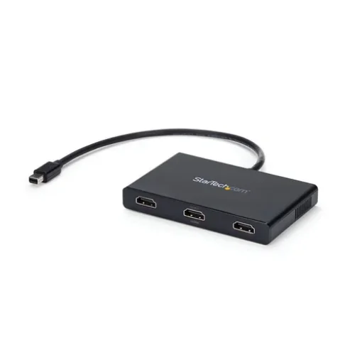 Picture of Startech.Com 3-Port Multi Monitor Adapter - Mini Displayport To Hdmi Mst Hub - Triple 1080p or Dual 4K 30Hz - Video Splitter for Extended Desktop Mode on Windows Only - Mdp 1.2 To 3x Hdmi - MSTMDP123HD
