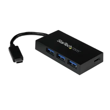 Picture of Startech.Com 4-Port Usb-C Hub - Usb-C To 1x Usb-C and 3x Usb-A - Usb 3.0 Hub~4-Port Usb-C Hub - Usb-C To 1x Usb-C and 3x Usb-A - Usb 3.0 Hub - 5Gbps - Hb30c3a1cfb