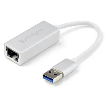 Picture of Startech.Com Usb 3.0 To Gigabit Network Adapter - Silver - USB31000SA