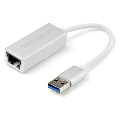 Picture of Startech.Com Usb 3.0 To Gigabit Network Adapter - Silver - USB31000SA