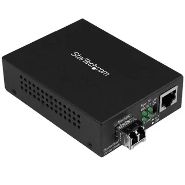 Picture of Startech.Com Gigabit Ethernet Fiber Media Converter - Compact - 850nm Mm Lc - 550m - MCM1110MMLC