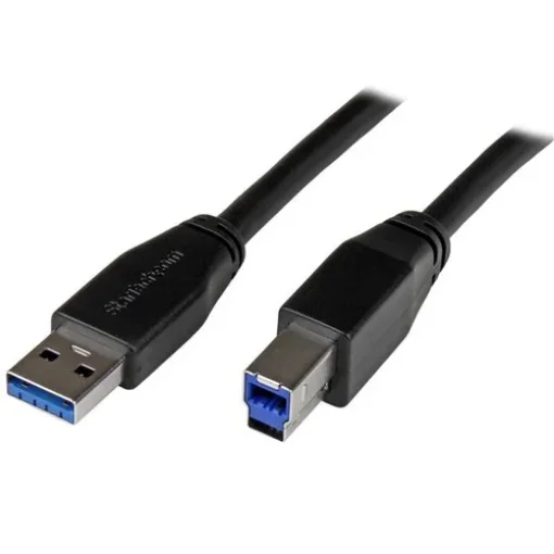 Picture of Startech.Com Active Usb 3.0 Usb-A To Usb-B Cable - M/M - 5m (15ft) - Usb3sab5m