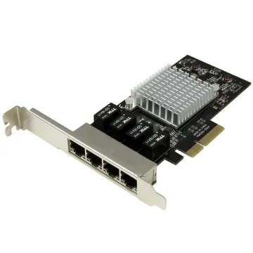 Picture of Startech.Com 4-Port Gigabit Ethernet Network Card - Pci Express, Intel I350 Nic - ST4000SPEXI