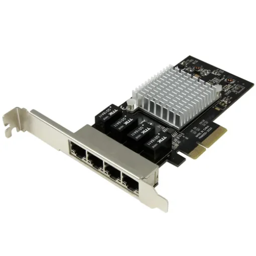 Picture of Startech.Com 4-Port Gigabit Ethernet Network Card - Pci Express, Intel I350 Nic - ST4000SPEXI