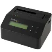Picture of Startech.Com Single Bay Hard Drive Eraser, Standalone Hdd/Ssd Sanitizer, Usb 3.0 To Sata Ii (3 Gbps), 9 Erase Modes, Lcd Display, Secure Erase Hard Disk Sanitizer Dock, Db-9 Printer Port, Taa Compliant - Sdock1eu3p
