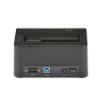 Picture of Startech.Com Single Bay Hard Drive Eraser, Standalone Hdd/Ssd Sanitizer, Usb 3.0 To Sata Ii (3 Gbps), 9 Erase Modes, Lcd Display, Secure Erase Hard Disk Sanitizer Dock, Db-9 Printer Port, Taa Compliant - Sdock1eu3p