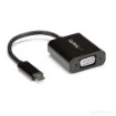 Picture of Startech.Com Usb-C To Vga Adapter - Black - 1080p - Video Converter for Your Macbook Pro - Usb C To Vga Display Dongle - Upgraded Version Is CDP2VGAEC - CDP2VGA