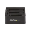 Picture of Startech.Com Dual-Bay Usb 3.2 Gen 2 To Sata Hard Drive Docking Station, Usb 10Gbps Hard Drive Dock, External 2.5/3.5" Sata I/Ii/Iii Ssd/Hdd Docking Station, Hot-Swap Hard Drive Bay, Top-Loading - Sdock2u313