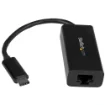 Picture of Startech.Com ​​Usb-C To Gigabit Ethernet Adapter - Black​ - Us1gc30b