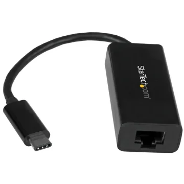 Picture of Startech.Com ​​Usb-C To Gigabit Ethernet Adapter - Black​ - Us1gc30b