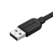 Picture of Startech.Com Slim Micro-Usb 3.0 Cable - M/M - Right-Angle Micro Usb - 2m (6ft) - Usb3au2mrs