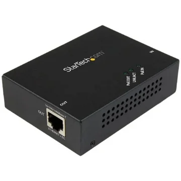 Picture of Startech.Com 1-Port Gigabit Poe+ Extender - 802.3at and 802.3af - 100 M (330 Ft) - POEEXT1GAT